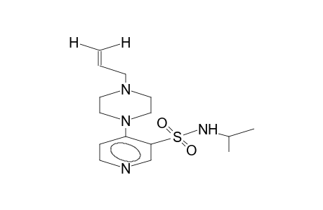 N-isopropyl-4-(4-allylpiperazino)pyridine-3-sulfonamide