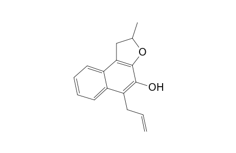 5-Allyl-2-methyl-1,2-dihydronaphtho[2,1-b]furan-4-ol