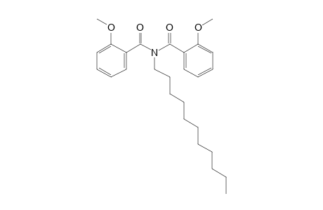 Benzamide, 2-methoxy-N-(2-methoxybenzoyl)-N-undecyl-