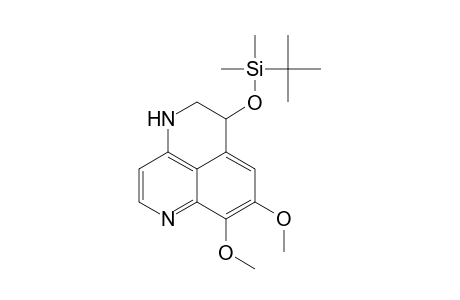4H-Benzo[de][1,6]naphthyridine, 6-[[(1,1-dimethylethyl)dimethylsilyl]oxy]-5,6-dihydro-8,9-dimethoxy-