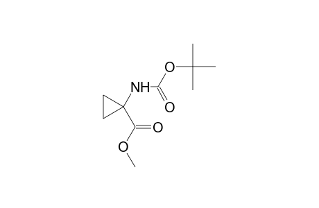 1-(tert-butoxycarbonylamino)cyclopropanecarboxylic acid methyl ester