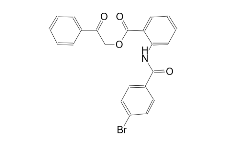 benzoic acid, 2-[(4-bromobenzoyl)amino]-, 2-oxo-2-phenylethyl ester