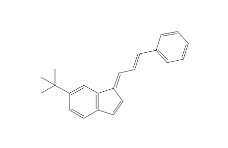 6-tert-Butyl-1-(3-phenylallylidene)-1H-indene