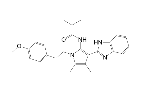 propanamide, N-[3-(1H-benzimidazol-2-yl)-1-[2-(4-methoxyphenyl)ethyl]-4,5-dimethyl-1H-pyrrol-2-yl]-2-methyl-