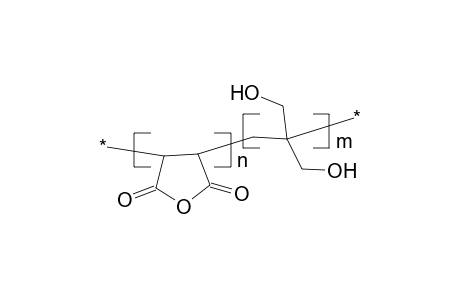 Maleic anhydride-2-methylenepropanediol-1,3 copolymer