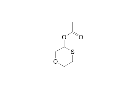3-Acetoxy-1,4-oxathiane