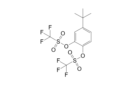 1,2-Bis(trifluoromethanesulfonyloxy)-4-tert-butylbenzene