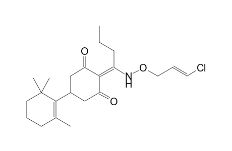 1,3-Cyclohexanedione, 2-[1-[[(3-chloro-2-propenyl)oxy]amino]butylidene]- 5-(2,6,6-trimethyl-1-cyclohexen-1-yl)-