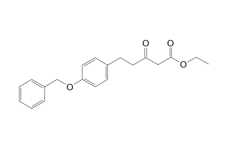 3-Oxo-5-(4-phenylmethoxyphenyl)pentanoic acid ethyl ester