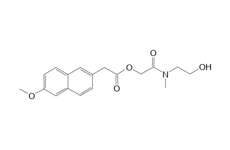 2-((2-hydroxyethyl)(methyl)amino)-2-oxoethyl 2-(6-methoxynaphthalen-2-yl)acetate