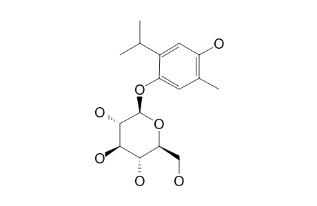 THYMOHYDROQUINONE-4-O-GLUCOPYRANOSIDE