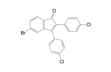 5-Bromo-2,3-bis(4-chlorophenyl)-1H-inden-1-one