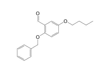 2-Benzyloxy-5-butoxy-benzaldehyde