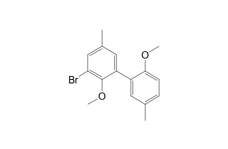 3-Bromo-2,2'-dimethoxy-5,5'-dimethyl-[1,1'-biphenyl]