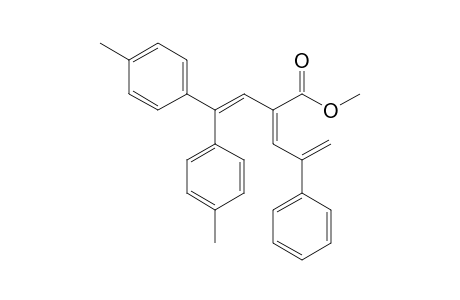 Methyl 2-(2,2-Di(p-methylphenyl)ethenyl)-4-(phenyl)penta-2,4-dienoate