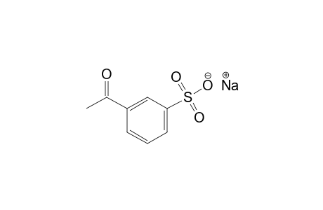 m-acetylbenzenesulfonic acid, sodium salt