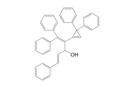 (E)-2-(3,3-diphenylcycloprop-1-en-1-yl)-1,1,5-triphenylpenta-1,4-dien-3-ol