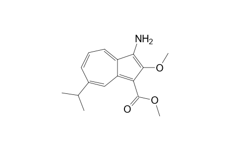 Methyl 7-isopropyl-2-methoxy-3-aminoazulene-1-carboxylate