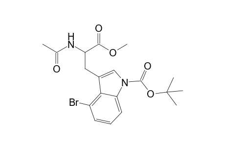 N-Acetyl-1-Boc-4-bromo-DL-tryptophan Methyl Ester