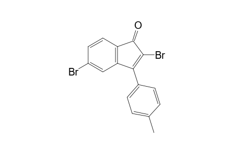 2,5-Dibromo-3-p-tolyl-1H-inden-1-one