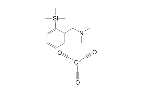Tricarbonyl{dimethyl-[2-(trimethylsilyl)benzyl]amine}-chromium