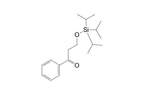 1-Phenyl-3-[(triisopropylsilyl)oxy]propan-1-one