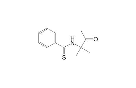 Benzenecarbothioamide, N-(1,1-dimethyl-2-oxopropyl)-