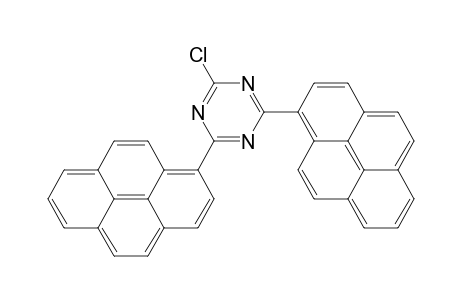 6-Chloro-2,4-bis(pyren-1-yl)-s-triazine