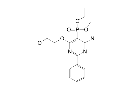 [4-AMINO-6-(2-HYDROXYETHOXY)-2-PHENYLPYRIMIDIN-5-YL]-PHOSPHONIC-ACID-DIETHYLESTER