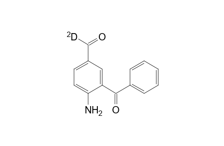 2-Amino-5-(formyl-d)benzophenone