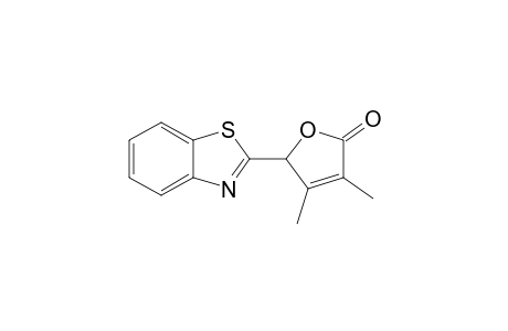 5-Benzothiazol-2-yl-3,4-dimethyl-5H-furan-2-one