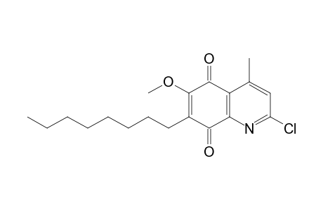 2-Chloranyl-6-methoxy-4-methyl-7-octyl-quinoline-5,8-dione