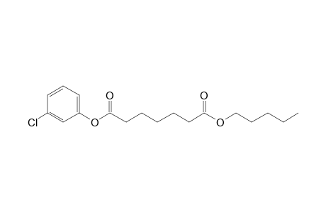 Pimelic acid, 3-chlorophenyl pentyl ester