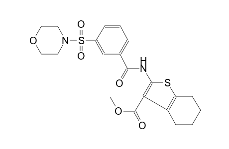 benzo[b]thiophene-3-carboxylic acid, 4,5,6,7-tetrahydro-2-[[3-(4-morpholinylsulfonyl)benzoyl]amino]-, methyl ester