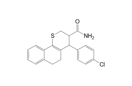 2H-Naphtho[1,2-b]thiopyran-3-carboxamide, 4-(4-chlorophenyl)-3,4,5,6-tetrahydro-