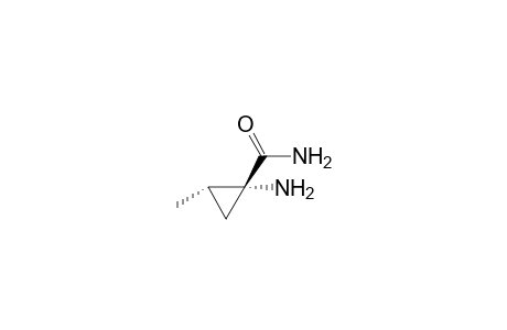 (1R,2S)-1-Amino-2-methylcyclopropanecarboxamide