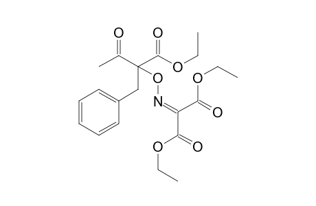 Diethyl 2-{[(2-benzyl-1-ethoxy-1,3-dioxobutan-2-yl)oxy]-imino}malonate