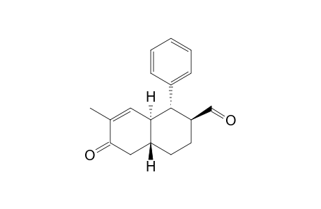 (1S,2S,4aR,8aS)-7-Methyl-1-(phenyl)-6-oxo-1,2,3,4,4a,5,6,8a-octahydro-naphthalene-2-carbaldehyde
