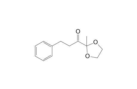 1-(2-Methyl-1,3-dioxolan-2-yl)-3-phenyl-1-propanone