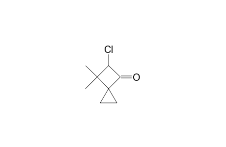 5-Chloro-6,6-dimethylspiro[2.3]hexan-4-one