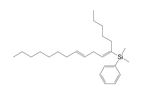 Dimethyl-[(1E,4E)-1-pentyldodeca-1,4-dienyl]-phenyl-silane