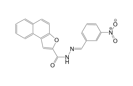 N'-[(E)-(3-nitrophenyl)methylidene]naphtho[2,1-b]furan-2-carbohydrazide