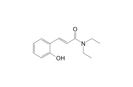 (E)-N,N-diethyl-3-(2-hydroxyphenyl)-2-propenamide