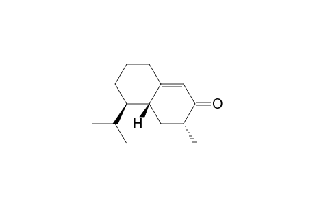 2(3H)-Naphthalenone, 4,4a,5,6,7,8-hexahydro-3-methyl-5-(1-methylethyl)-, (3.alpha.,4a.beta.,5.beta.)-(.+-.)-