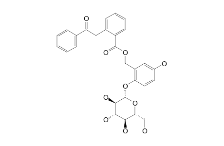 2-(BETA-GLUCOPYRANOSYLOXY)-7-[2-[(2-OXO-2-PHENYL)-ETHYL]-BENZOYL]-5-HYDROXYBENZYL_ALCOHOL