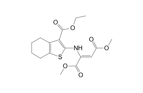 Dimethyl (E,Z)-2-{N-[2-(3-ethoxycarbonyl-4,5,6,7-tetrahydrobenzo[l]thienyl)]amino}butenedioate