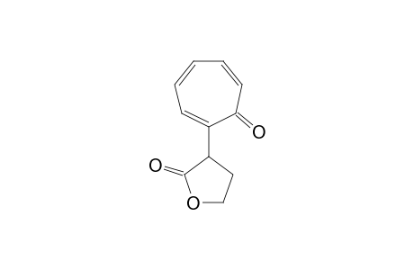 2(3H)-Furanone, dihydro-3-(7-oxo-1,3,5-cycloheptatrien-1-yl)-