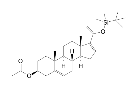 3.beta.-Acetoxy-20-(tert-butyldimethylsilyl)oxypregna-5,16,20-triene
