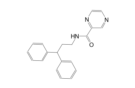 N-(3,3-diphenylpropyl)-2-pyrazinecarboxamide