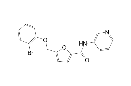 5-[(2-bromophenoxy)methyl]-N-(3-pyridinyl)-2-furamide